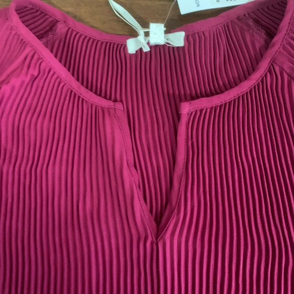 NWT Pleione plum blouse XS - Picture 5 of 7